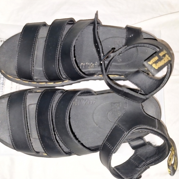Dr. Martens Shoes - Dr. Martin Black Blaire Sandals